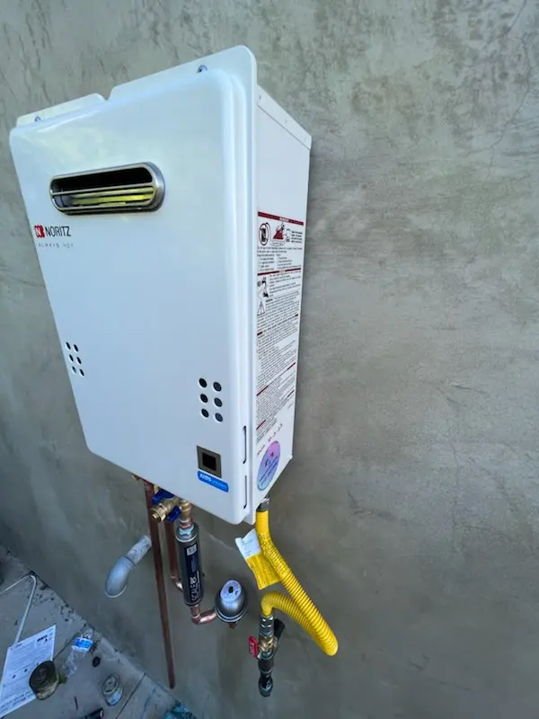 Tankless water heater installation for Mount Joy homes